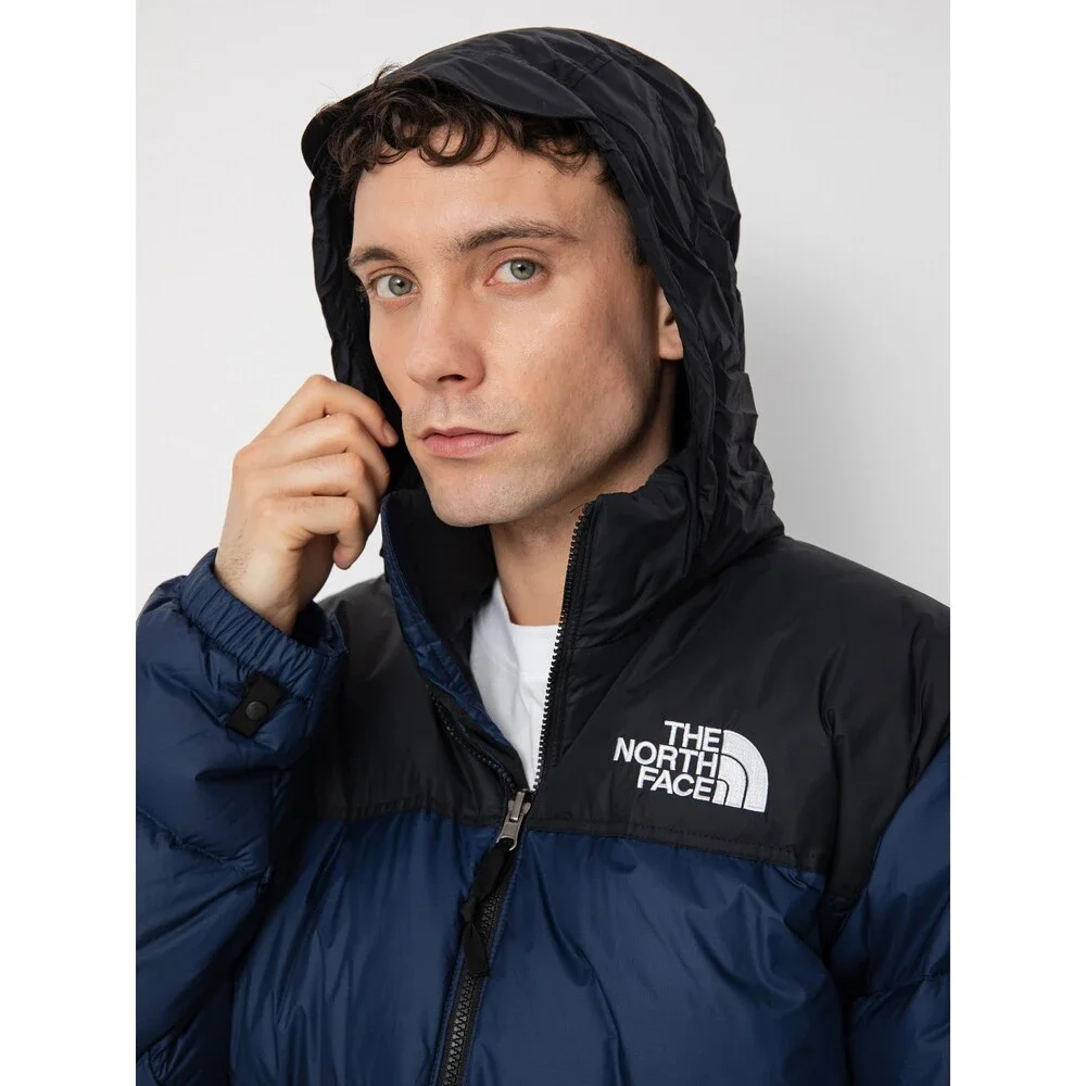 The North Face 1996 Retro Nuptse Puffer Jacket Men's XL Navy 700-Down UPS1302
